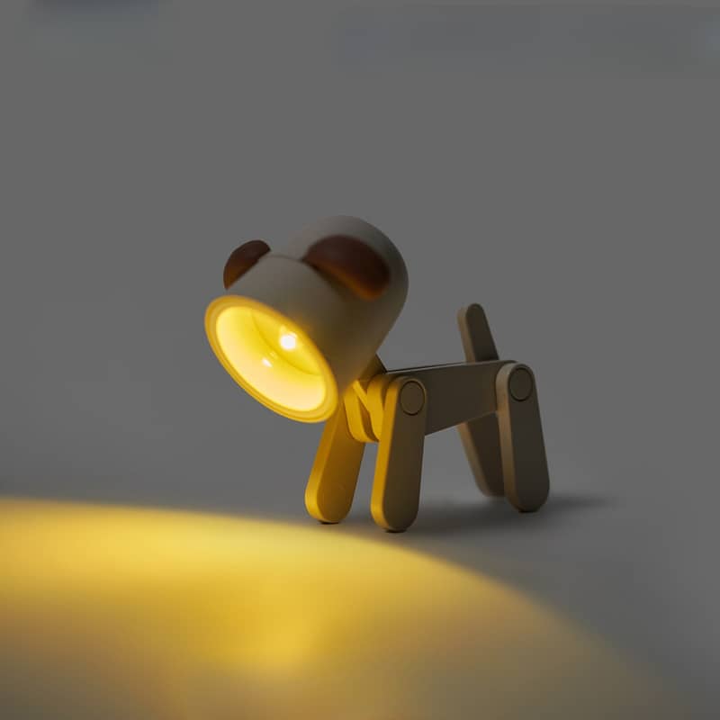 Paw-lit Pup Lamp